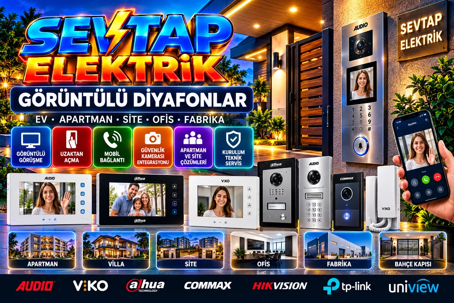 Görüntülü Diafon