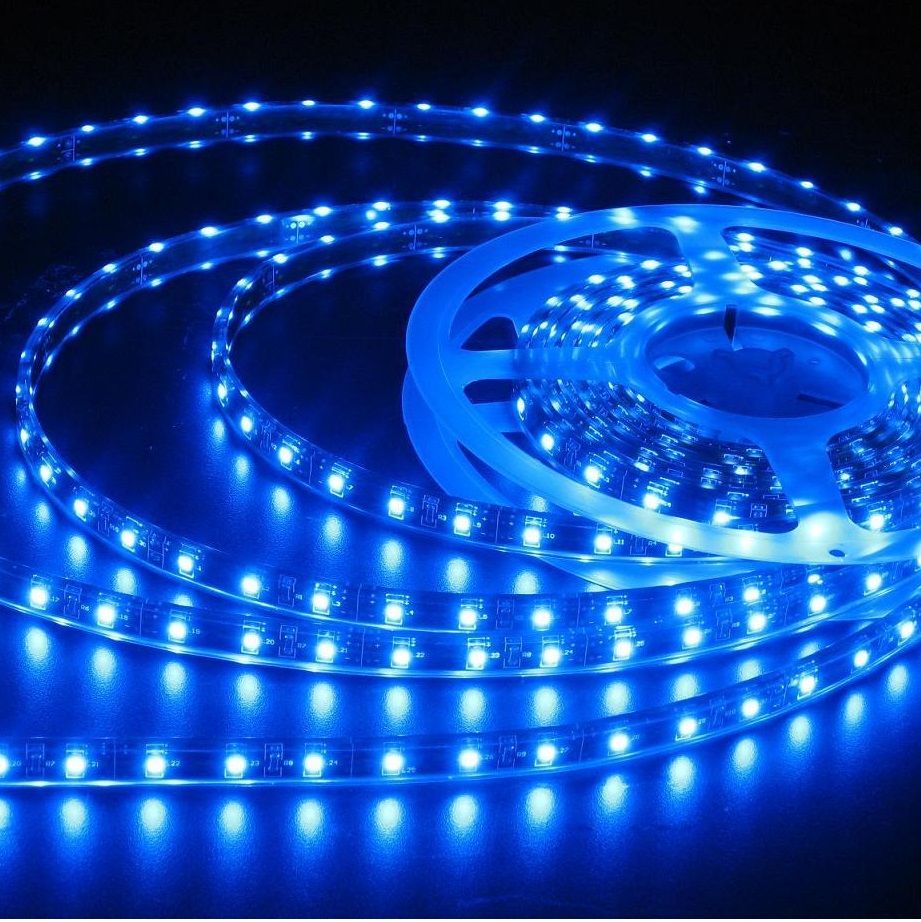 ŞERİT LED 3 ÇİPLİ İÇ MEKAN MAVİ
