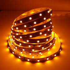 TEK ÇIP SLIKONSUZ AMBER ŞERIT LED