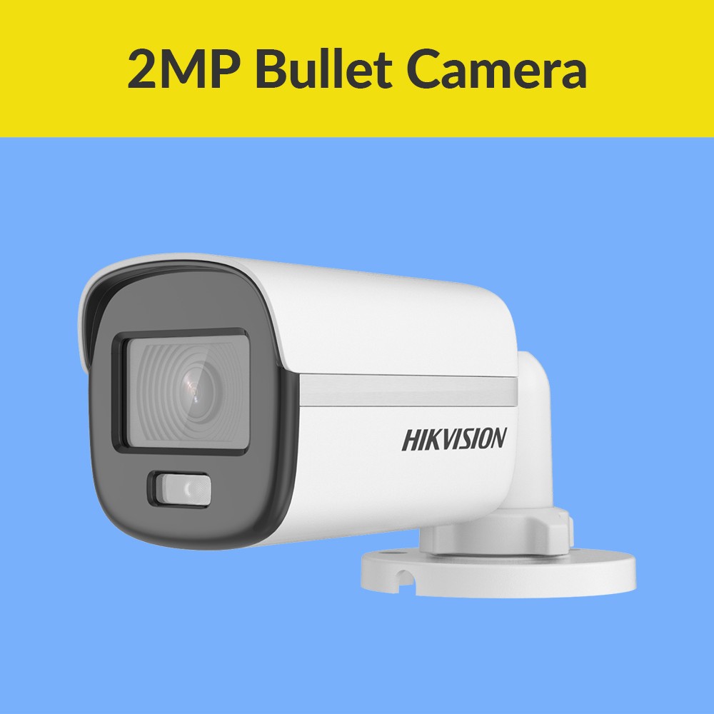 HIKVISION DS-2CE10DF0T-PF 2.0 MP 3.6 MM HD-TVI COLORVU BULLET KAMERA