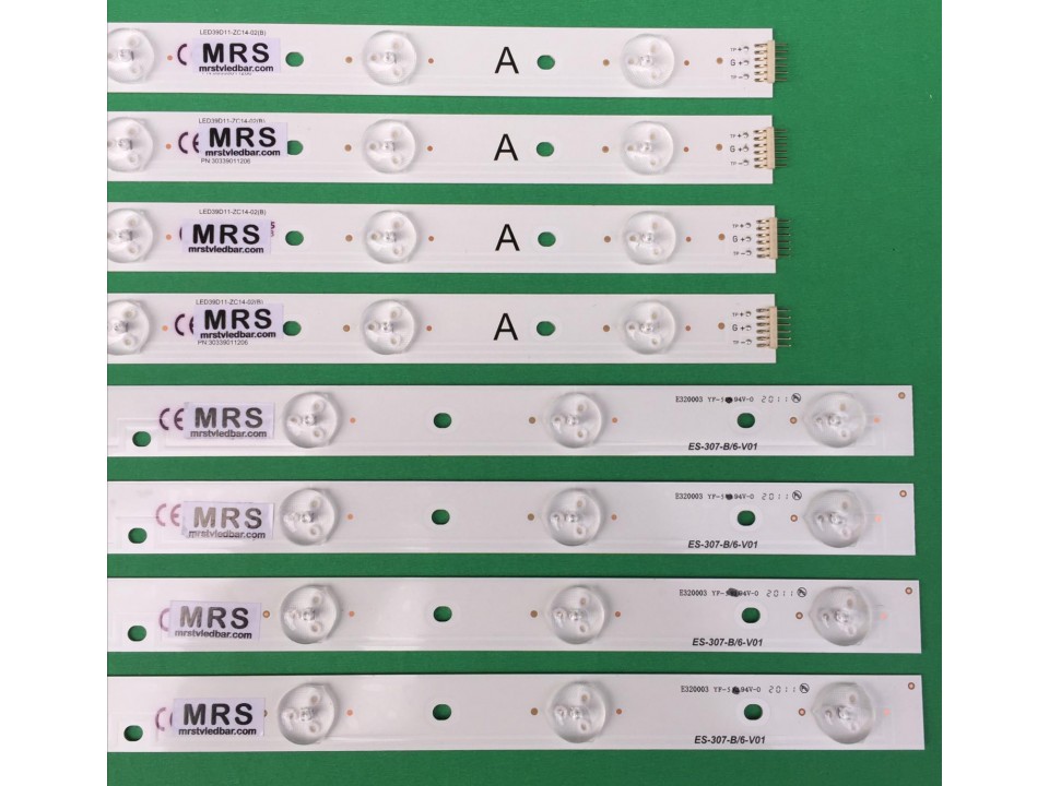 NORDMENDE LE100N9FM LED BAR, HK390LEDM-CH47H, V390HJ1-P02, LED39D11-ZC14-02(B), LED39D11-ZC14-03(B), 30339011206, 30339011207, LE39MUF5, LE39MXF6, V390HJ1-P02, 39DU3000, LE39PUV3, LED39D11-ZC14-01, LE