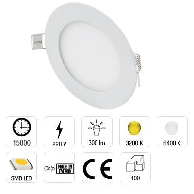 Cata Ct-5145 6 W Slim Panel Beyaz