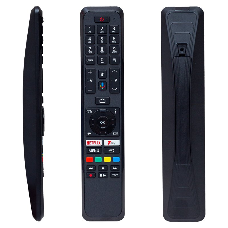 Vestel 43161 Netflix-Play-Mikrofon Tuşlu Ses Komutlu Lcd-Led Tv Kumanda