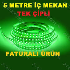 TEK ÇIP IÇ MEKAN YEŞİL ŞERIT LED