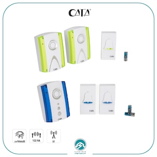 Cata CT-203 Kumandalı Zil (2 Kumanda)