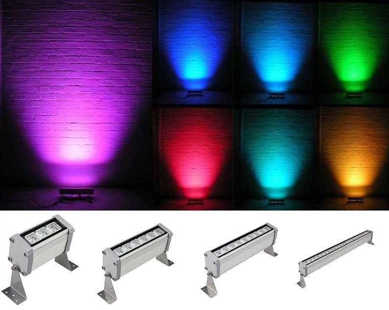9 W Aydınlatma Wallwasher Duvar Boyama Led Ürünleri Sıva Üstü
