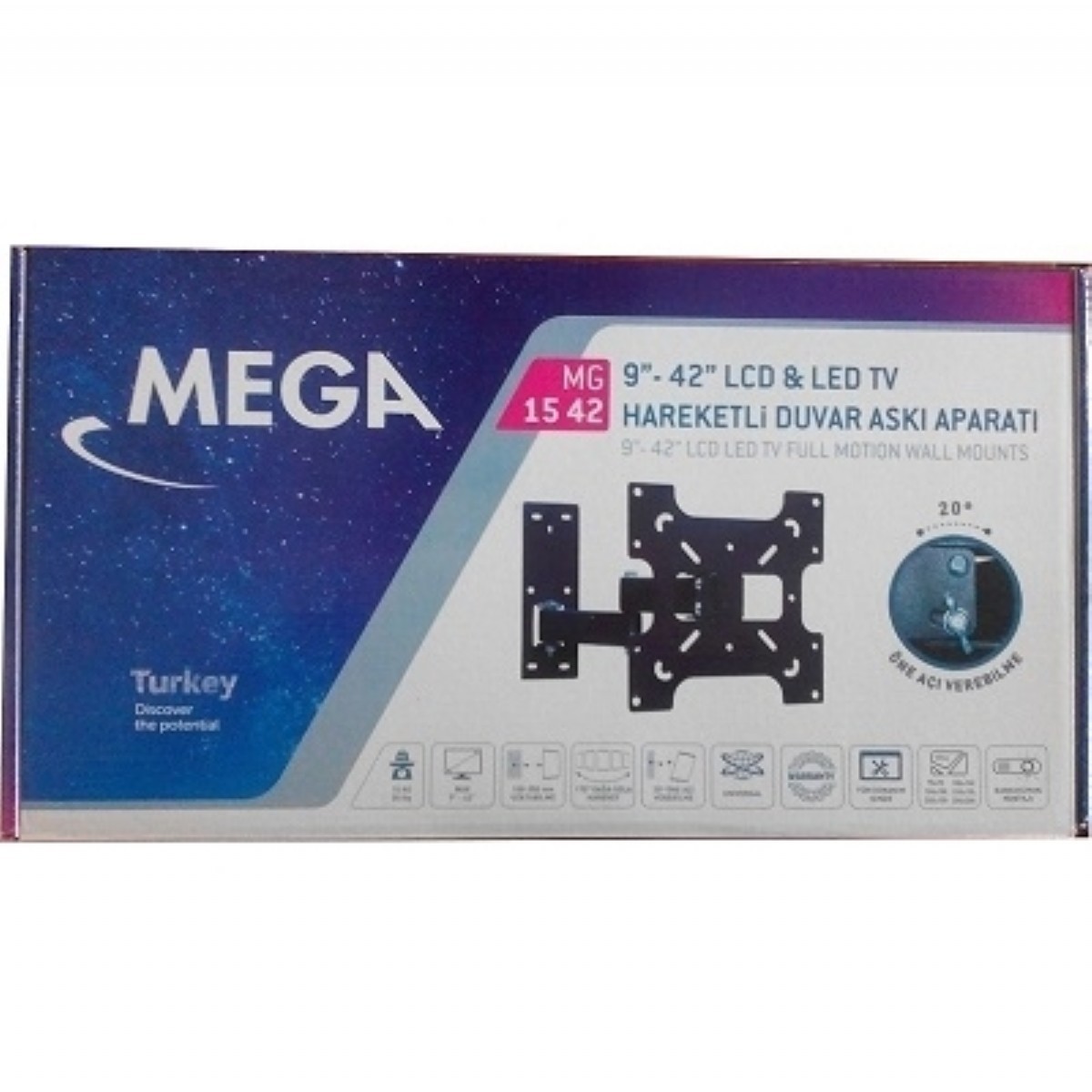 9''-42'' MEGA 1542 HAREKETLİ ASKI APARATI