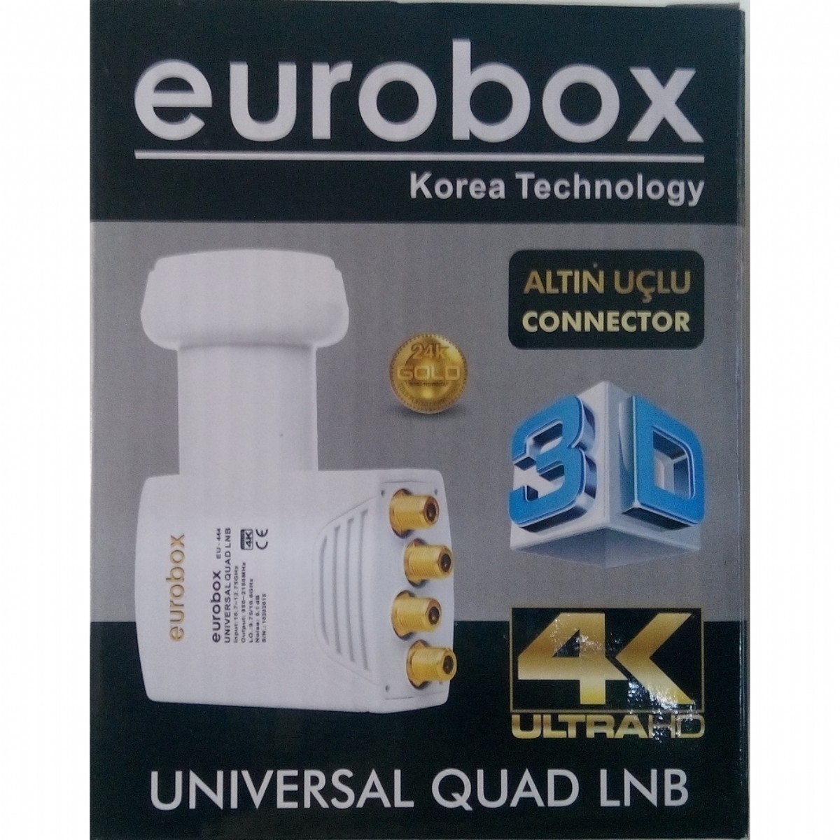 EUROBOX QUAD (4 LÜ) LNB