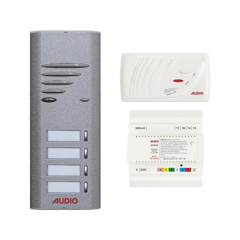 Audio Sesli Diafon Paket Fiyatları ( KONSEPT)