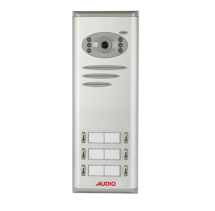 Audio 6 Lı Basıc Kameralı Butonlu Zil Paneli 008318
