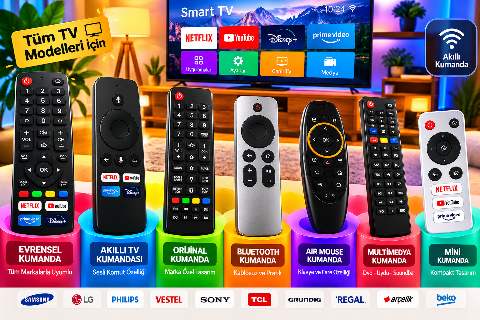 Tv Kumandaları Her Model